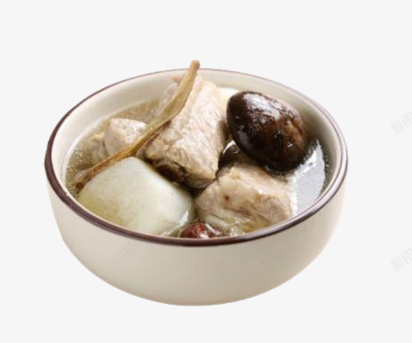 碗里的食物排骨汤png免抠素材_新图网 https://ixintu.com 山药排骨 排骨 碗里的食物 美食 食物 餐饮 饭店