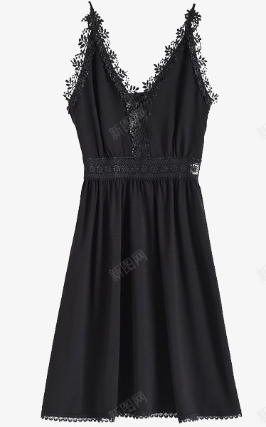 晚礼服蕾丝裙png免抠素材_新图网 https://ixintu.com 性感小礼服 蕾丝裙 黑色小礼服