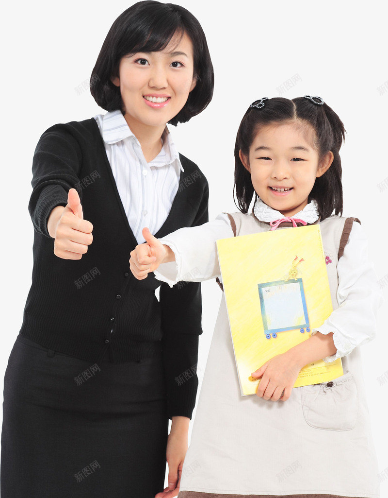 老师对我竖起大拇指你真棒png免抠素材_新图网 https://ixintu.com 大拇指 竖起 老师