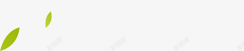 手绘春季绿色渐变树叶png免抠素材_新图网 https://ixintu.com 春季 树叶 渐变 绿色