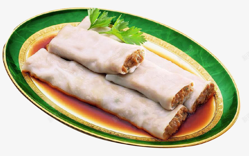 肉末肠粉一盘png免抠素材_新图网 https://ixintu.com 免费下载 实物 广东肠粉 肉末 肠粉
