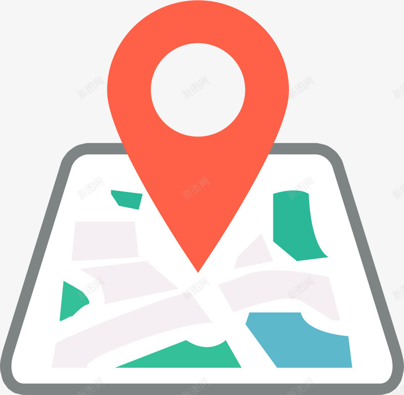 坐标标志图标png_新图网 https://ixintu.com 地图 地点 坐标 坐标方位