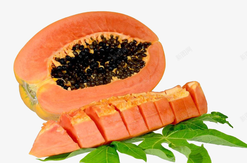 黄色的红果肉木瓜png免抠素材_新图网 https://ixintu.com 可食用的 有助丰胸的 木瓜 水果 瓜果 瓜果飘香 葛根木瓜 酸甜可口的