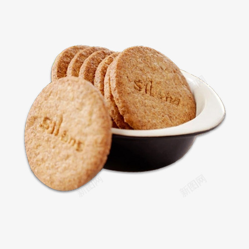 休闲零食碗装饼干png免抠素材_新图网 https://ixintu.com 休闲零食 碗装饼干 美味好看的饼干 饼干
