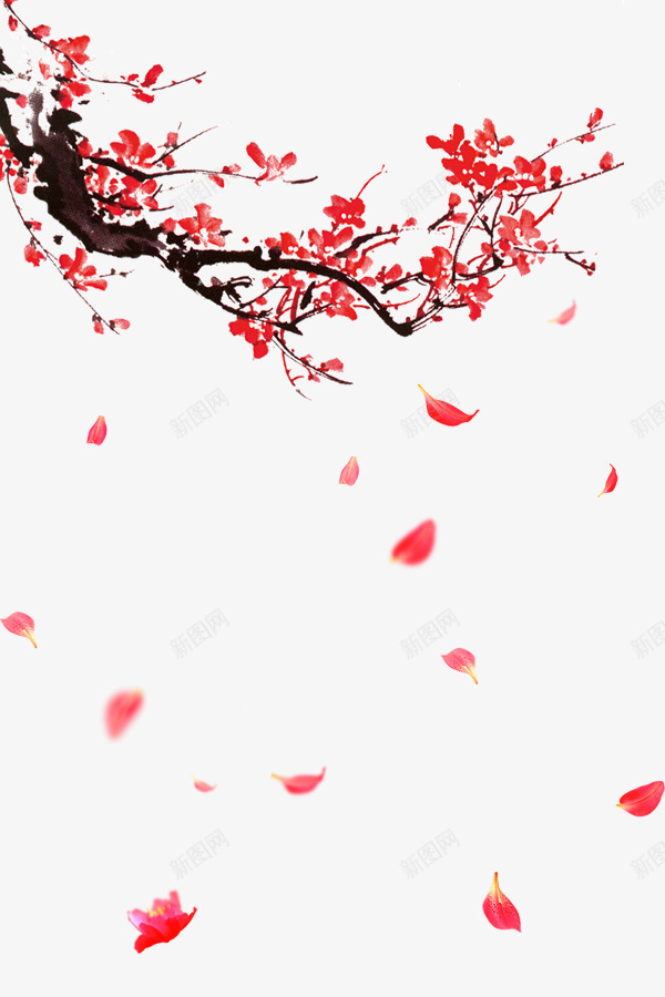 墙角数枝梅凌寒独自开png免抠素材_新图网 https://ixintu.com 孤傲 朴实 梅花 超凡脱俗