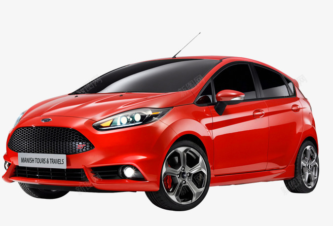 红色福特座驾png免抠素材_新图网 https://ixintu.com ford汽车 交通工具 产品实物 代步 黑色车轮