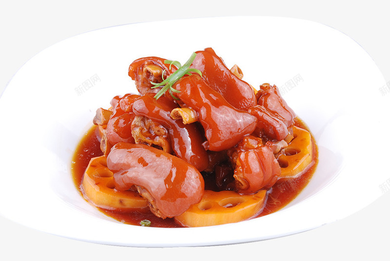 猪蹄美食png免抠素材_新图网 https://ixintu.com 传统美食 烤猪蹄 猪腿肉 猪蹄 美味 美食 诱人 酱香猪蹄 餐饮