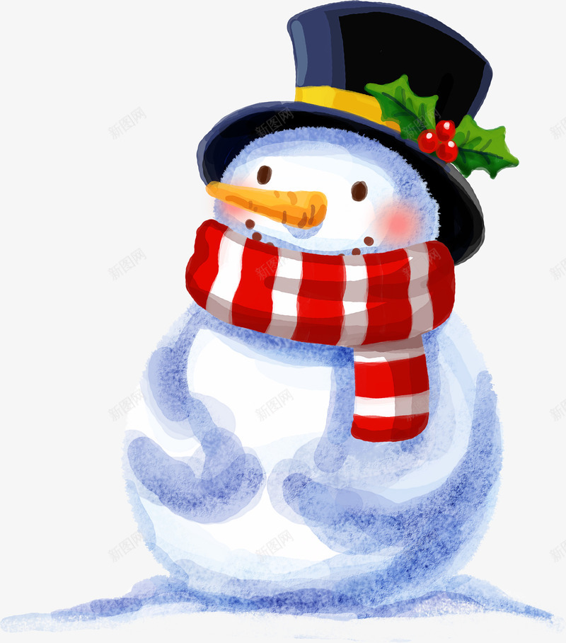 冬季雪人淘宝订货海报png免抠素材_新图网 https://ixintu.com 冬季 海报 订货 雪人