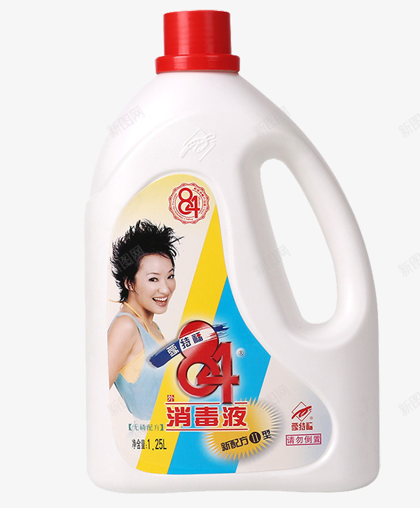 爱特福84消毒液png免抠素材_新图网 https://ixintu.com 产品实物 免费png 无污垢 无磷配方 轻松杀菌