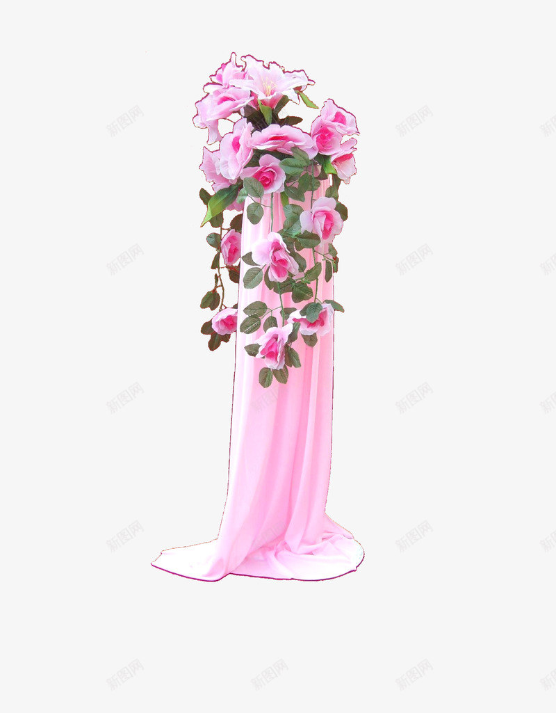 婚庆台柱png免抠素材_新图网 https://ixintu.com 台柱 婚庆 装饰
