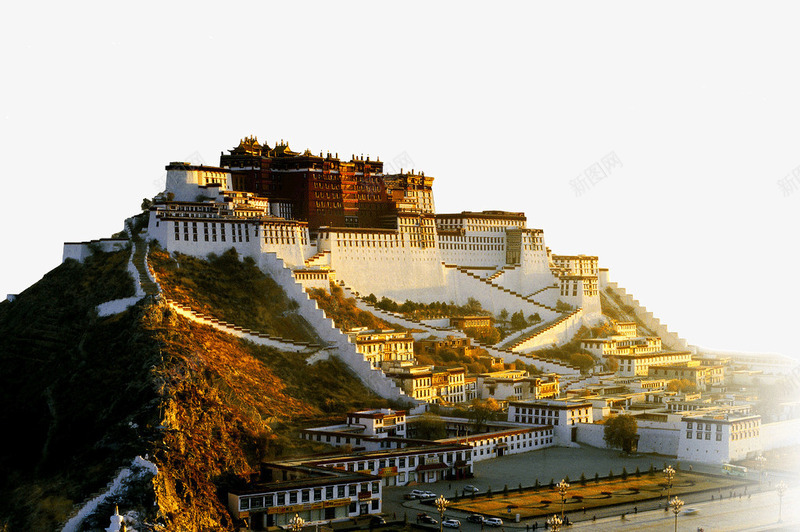 拉萨旅游布达拉宫png免抠素材_新图网 https://ixintu.com 布达拉宫 拉萨旅游布达拉宫 旅游景区 著名景点