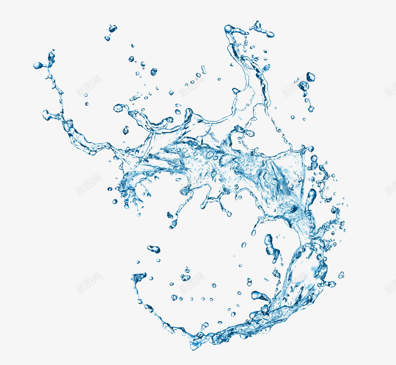 水花png免抠素材_新图网 https://ixintu.com 喷溅的水花 水 水滴 水花 水面