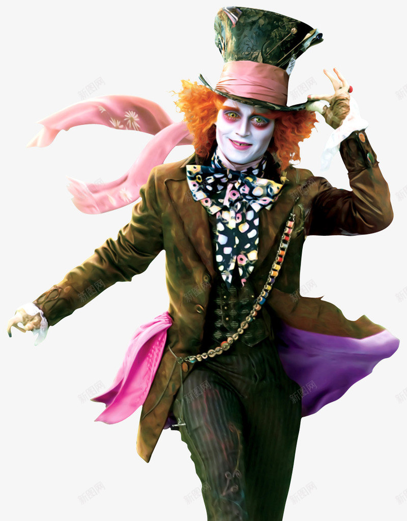 小丑童话王子png免抠素材_新图网 https://ixintu.com joker 万圣节 复古 天使与魔鬼 小丑joker 梦游仙境 童话素材 魔境梦游 魔鬼之城