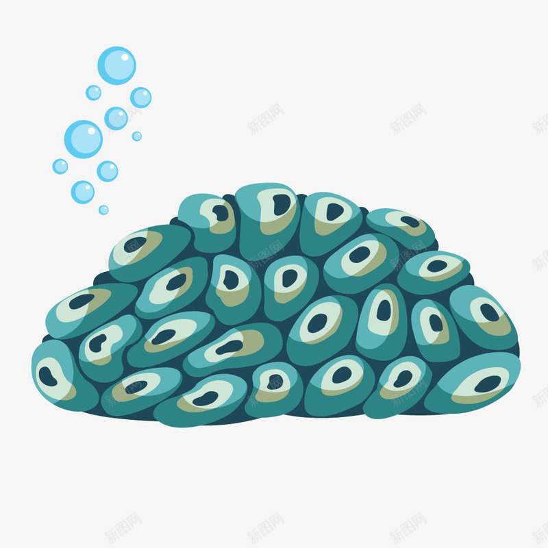 蓝色鱼卵泡泡海洋生物矢量图ai免抠素材_新图网 https://ixintu.com 仔稚鱼 卵 宝蓝色 水蓝色 海洋生物 生物世界 蓝色鱼卵 鱼 鱼卵 矢量图
