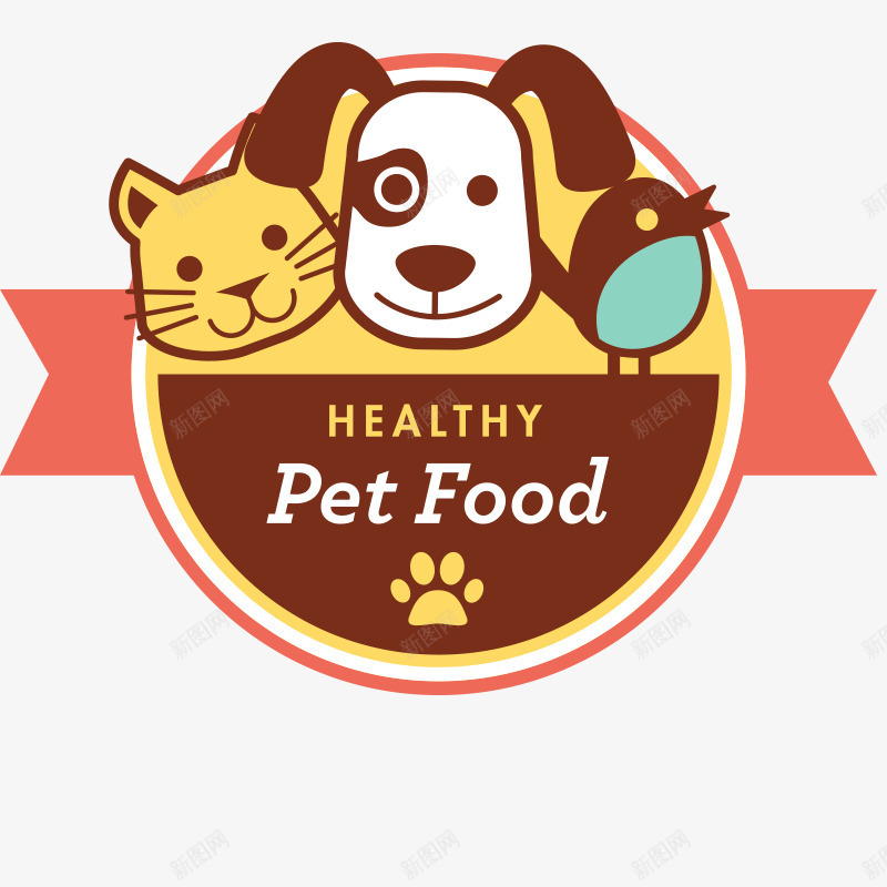 宠物宠物店招牌可爱猫狗png免抠素材_新图网 https://ixintu.com 可爱 头像 宠物 宠物店 店招 招牌 猫狗