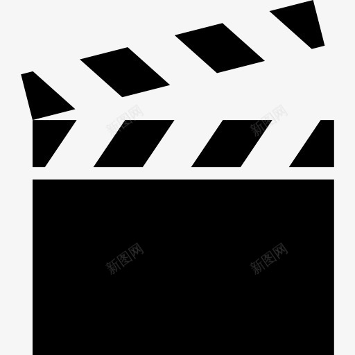 视频播放器的标志图标png_新图网 https://ixintu.com 完字 暂无视频ico 梆子 电影 电影图标 电影场记板 电影院