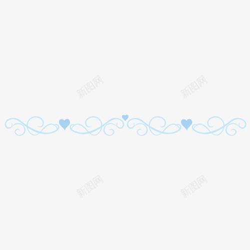 花纹花边分割线图标png_新图网 https://ixintu.com 不规则花边 分割线 心形 爱心 精美花边 花纹 花边
