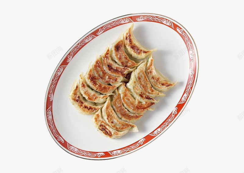 美味煎饺png免抠素材_新图网 https://ixintu.com 团圆 油炸 盘子 美味 舌尖上的诱惑 金黄 面粉 食物