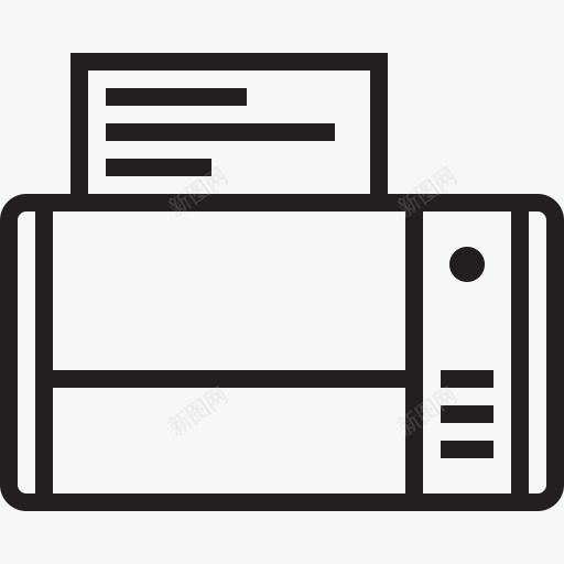 电器复印机传真打印打印机扫描仪图标png_新图网 https://ixintu.com Appliances copier fax print printer scanner 传真 复印机 打印 打印机 扫描仪 热敏打印机 电器