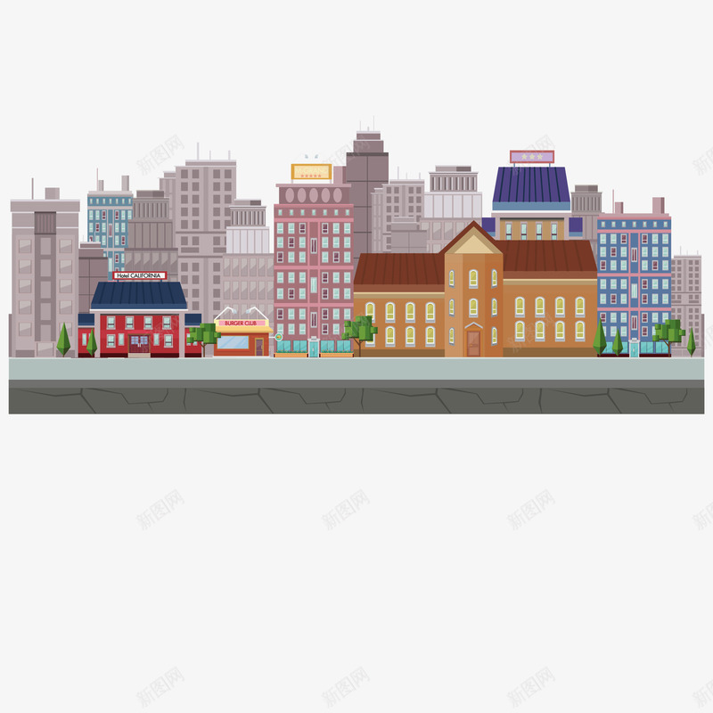 靓丽上海进博会宣传画图矢量图ai免抠素材_新图网 https://ixintu.com 上海 世博会 免抠图 城市 城市彩色剪影 大厦 宣传画 楼房 进博会 靓丽上海 高楼 矢量图