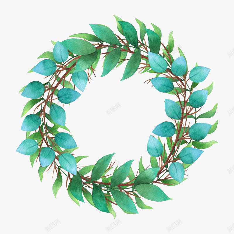 手绘卡通装饰花草装饰海报png免抠素材_新图网 https://ixintu.com PPT制作设计 一束花朵 花朵 花朵圆框 花朵对话框 花朵装饰