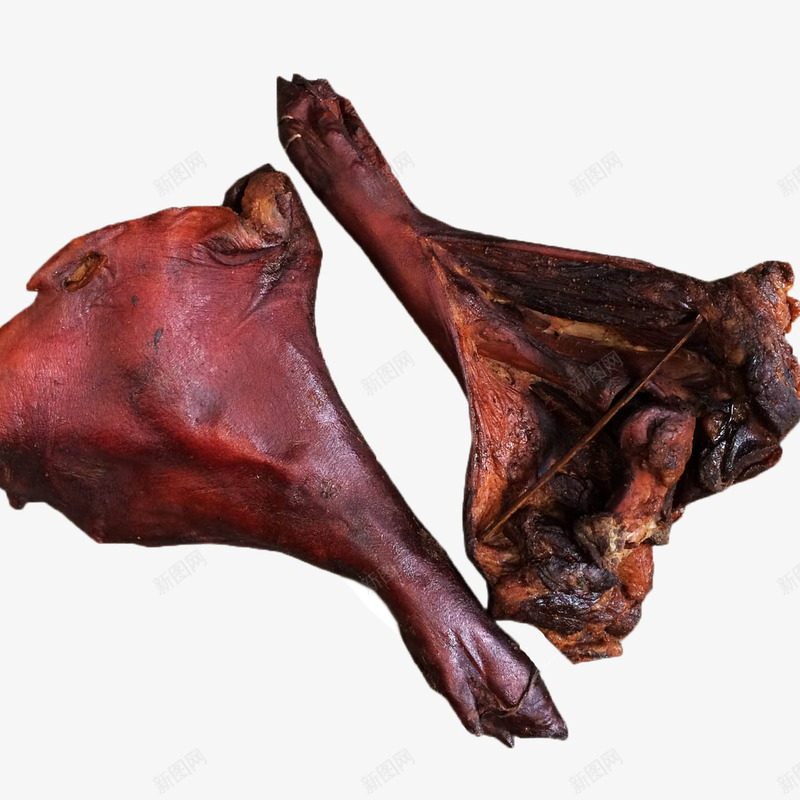 两个大号腊猪腿png免抠素材_新图网 https://ixintu.com 柴火烟熏 火腿自制 烟熏腊猪蹄 猪脚 猪腿 猪腿肉 猪腿蹄子 腊猪脚 自制农家土猪腊肉