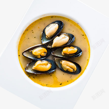 冻煮全壳贻贝png免抠素材_新图网 https://ixintu.com 仙贝 海鲜 美食 贝壳 食物
