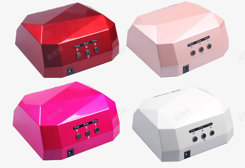 美甲店用品指甲油光疗机png免抠素材_新图网 https://ixintu.com 指甲油 用品 美甲器 美甲店