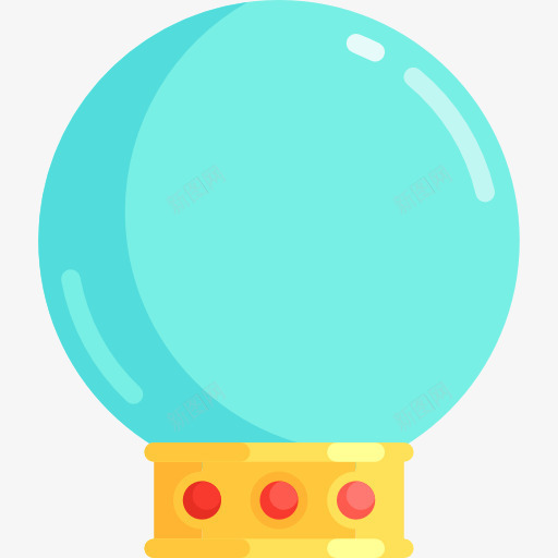 魔法球图标png_新图网 https://ixintu.com 公平 占卜 未来 杂 魔法球