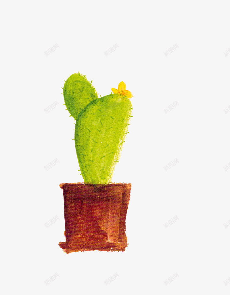 水彩插图植物森女风png免抠素材_新图网 https://ixintu.com 文艺插画 文艺森女