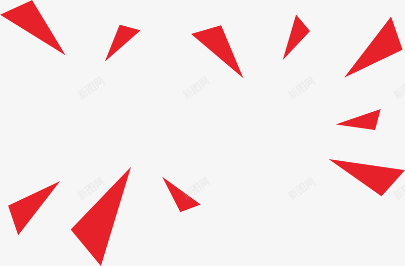 红色几何漂浮矢量图ai免抠素材_新图网 https://ixintu.com 几何 底纹 漂浮 红色 背景 矢量图