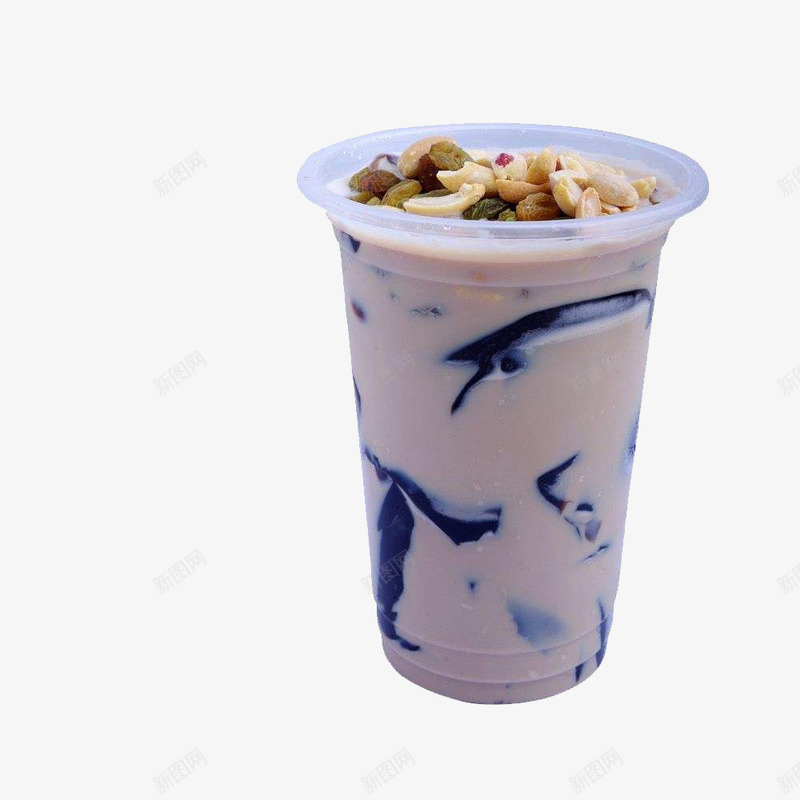 烧仙草奶茶png免抠素材_新图网 https://ixintu.com 下午茶 仙草奶茶 冷饮 奶茶 清热解毒 烧仙草 烧仙草饮料 甜品 美容养颜