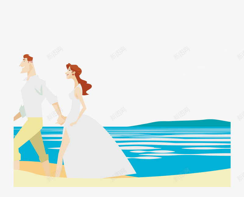 新娘新郎结婚婚纱照矢量图eps免抠素材_新图网 https://ixintu.com 人物 婚庆 婚纱照 情侣 新娘新郎 新娘新郎结婚婚纱照 结婚 矢量图