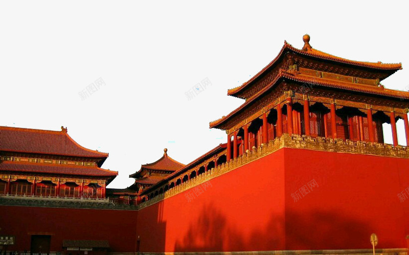 古代古典故宫角楼建筑元素png免抠素材_新图网 https://ixintu.com 古代 古典 建筑 故宫角楼