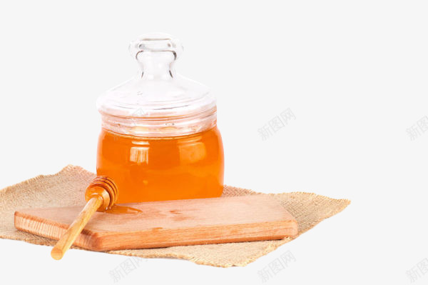 黄色营养花蜜png免抠素材_新图网 https://ixintu.com 保健 枣花蜂蜜 枣花蜜 花蜜 蜂蜜 蜂蜜罐 食物 麻布 黄色