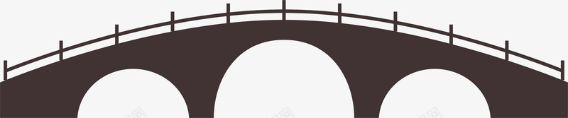 卡通拱桥png免抠素材_新图网 https://ixintu.com PNG 卡通 桥梁 黑色