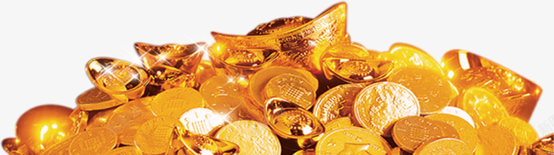 元宝金子金钱金币png免抠素材_新图网 https://ixintu.com 元宝 金子 金币 金钱