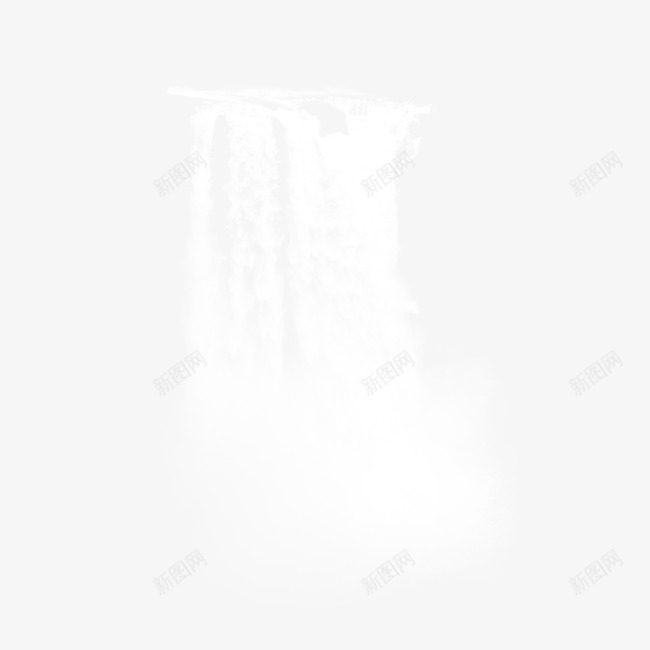 瀑布png免抠素材_新图网 https://ixintu.com 水流 水滴 水花