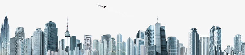 一排排高楼大厦背景png免抠素材_新图网 https://ixintu.com 画册素材 背景素材 高楼大厦 高楼排列