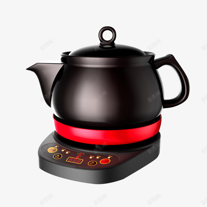 多功能电壶药壶png免抠素材_新图网 https://ixintu.com 做汤 养生泡茶 小号电热壶 汤锅 海鲜汤 烧水壶 烧水电热壶 煮汤 熬药 熬药用壶 砂锅 药壶 药罐实物 药罐海报