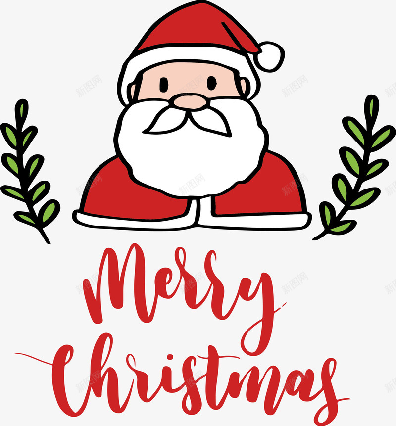 圣诞老人节日祝福矢量图ai免抠素材_新图网 https://ixintu.com merryChristma merryChristmas 圣诞老人 圣诞节 矢量png 祝福 节日祝福 矢量图