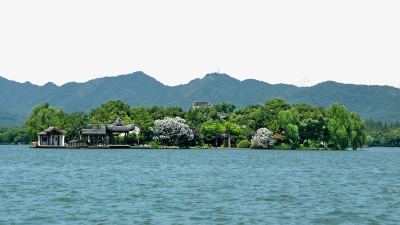清澈的西湖湖面png免抠素材_新图网 https://ixintu.com 奇景 杭州 杭州风景 水景 西湖 风景