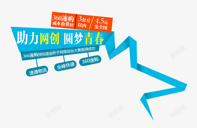 阻力网创圆梦青春png免抠素材_新图网 https://ixintu.com 创意 圆梦青春 标题 阻力网创