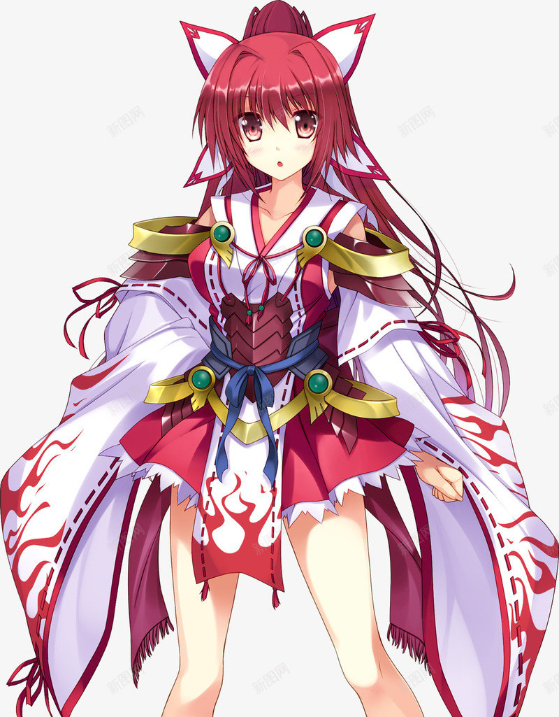 美少女png免抠素材_新图网 https://ixintu.com 人物 漫画 美少女