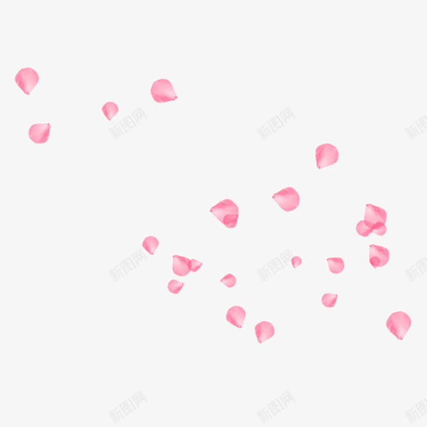粉色花瓣撒花庆祝png免抠素材_新图网 https://ixintu.com 完结撒花 庆祝 撒花 撒花卡通 撒花庆祝 礼物撒花 粉色 花瓣