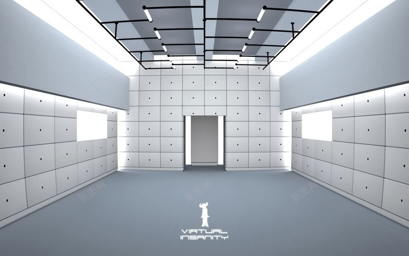 梦幻科技场景图png免抠素材_新图网 https://ixintu.com 对称构图 梦幻科技场景图 白色科技 科技背景元素