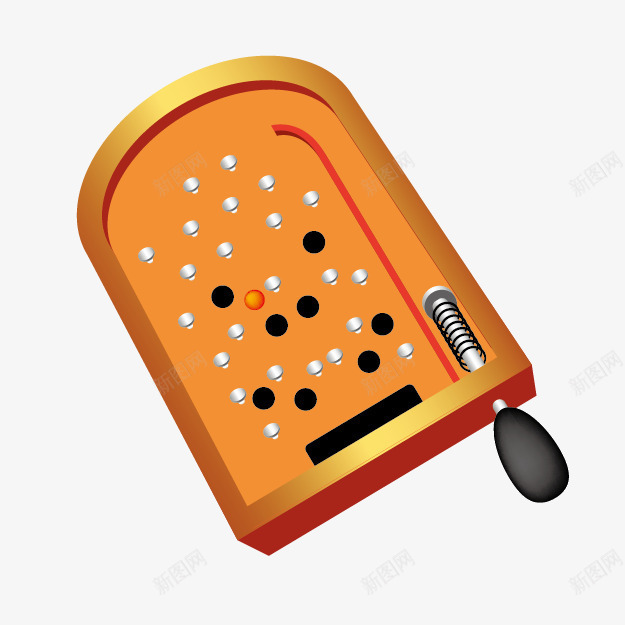 卡通便携弹珠机png免抠素材_新图网 https://ixintu.com 休闲游戏 游戏竞技