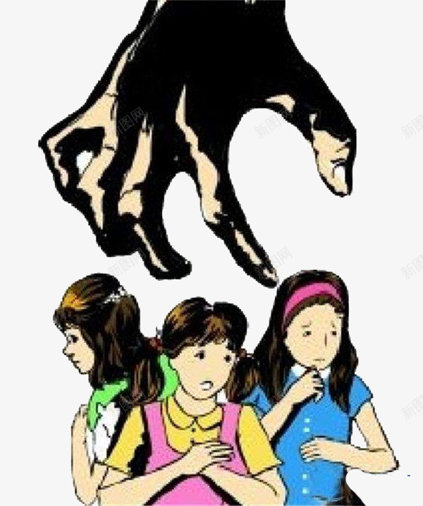 机智的逃跑png免抠素材_新图网 https://ixintu.com 女孩 手 机智 逃离