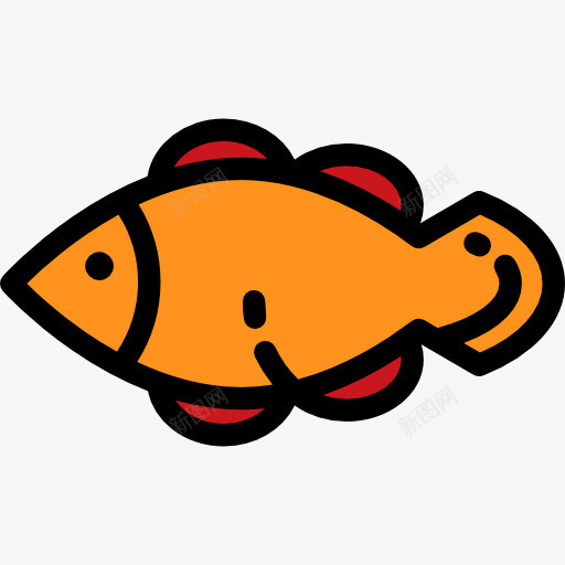 鱼图标png_新图网 https://ixintu.com 动物 水产 海洋 海洋生命水族馆 鱼