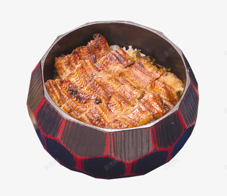美味烤鳗鱼饭png免抠素材_新图网 https://ixintu.com 日式料理 美味烤鳗鱼饭 蒲烧 鳗鱼 鳗鱼套餐 鳗鱼饭